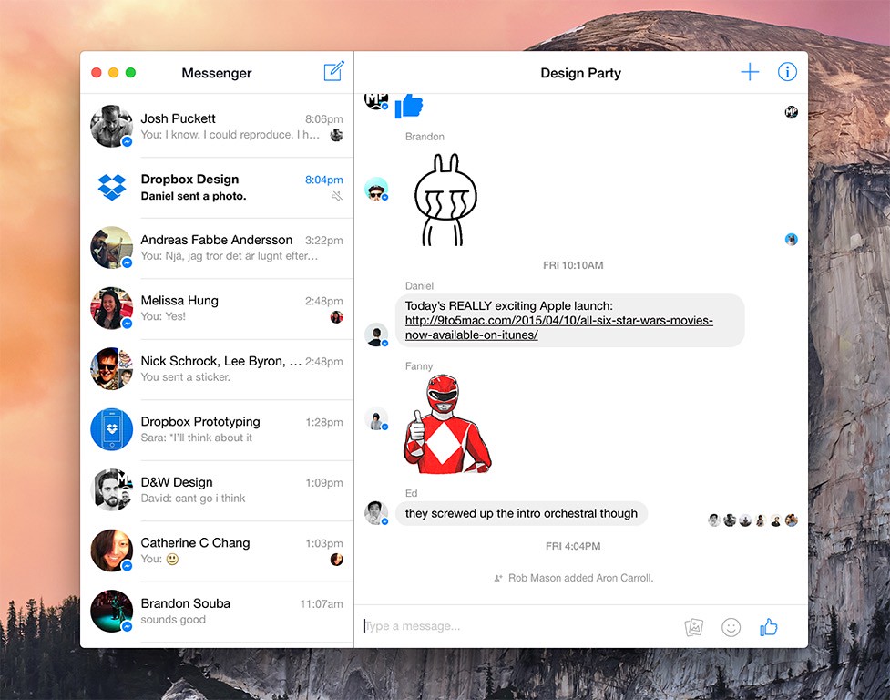 Messenger apps for mac